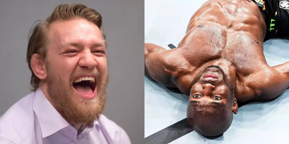 Conor McGregor se škodolibě vysmívá Kamaru Usmanovi