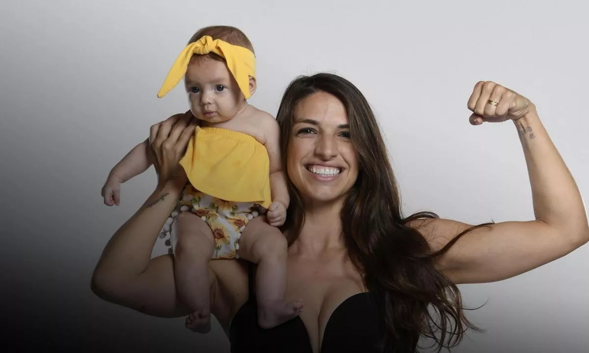 Čtyři měsíce po porodu jako kojící matka v oktagonu UFC