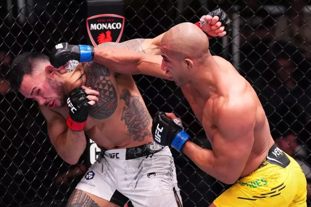 Demolice v UFC. Brazilský Robocop zničil amerického veterána