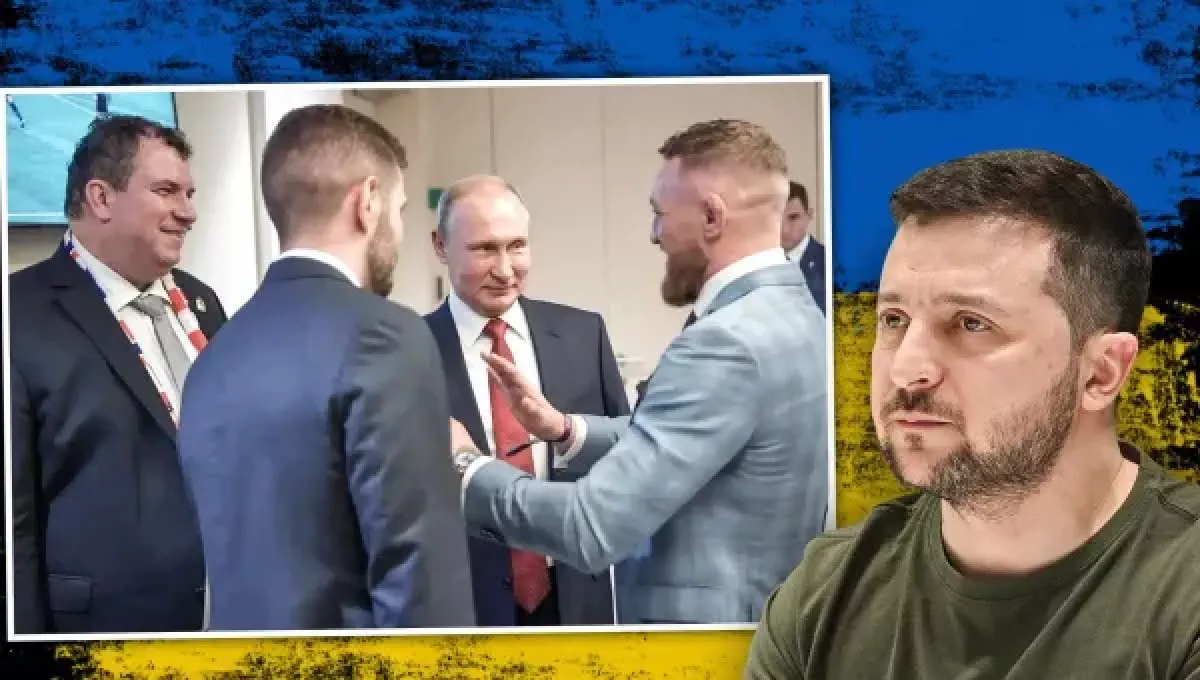 Foto s Putinem je pro McGregora hřebíkem do rakve. Smaž to, nebo si poneseš následky! hrozí mu