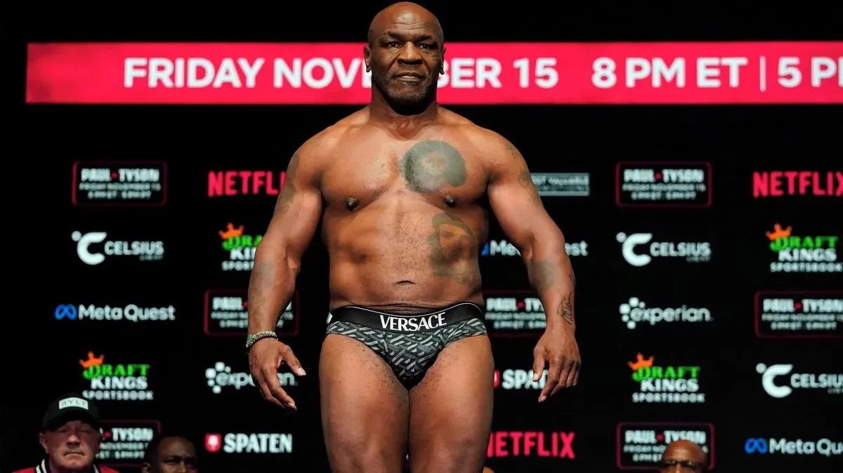 Je jasno. Legendární Tyson se v 59 letech porve na netradičním místě