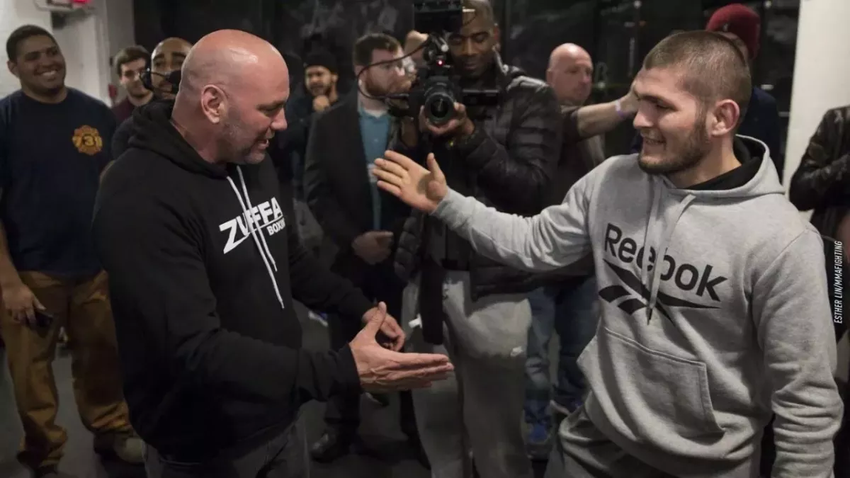 Khabib plánuje expanzi své organizace, za vzor má šéfa UFC, přesto se mu v jedné věci podobat nechce