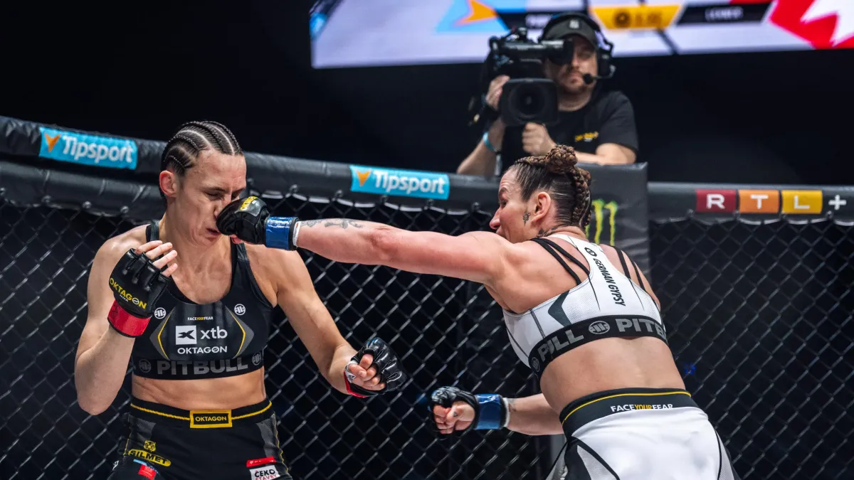 Náročná šichta v Oktagonu: Z Pudilové crčela krev, diváci nespokojeně pískali