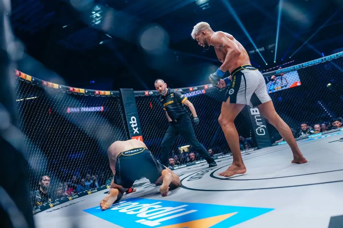 Oktagon má staronového vládce. Brito ukončil zápas KO bombou z otočky. Slovák se zlobil