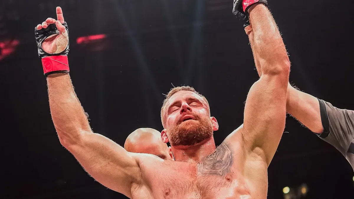 Pyšný Patrik Kincl se na brněnském turnaji Oktagonu radoval z důležitého vítězství