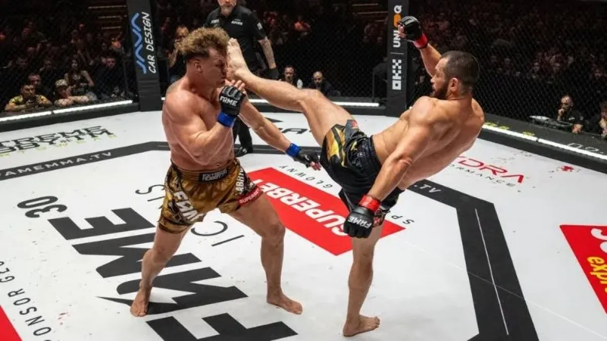 Rozjetý Muradov získal další titul. Soupeř byl o 20 kilo těžší