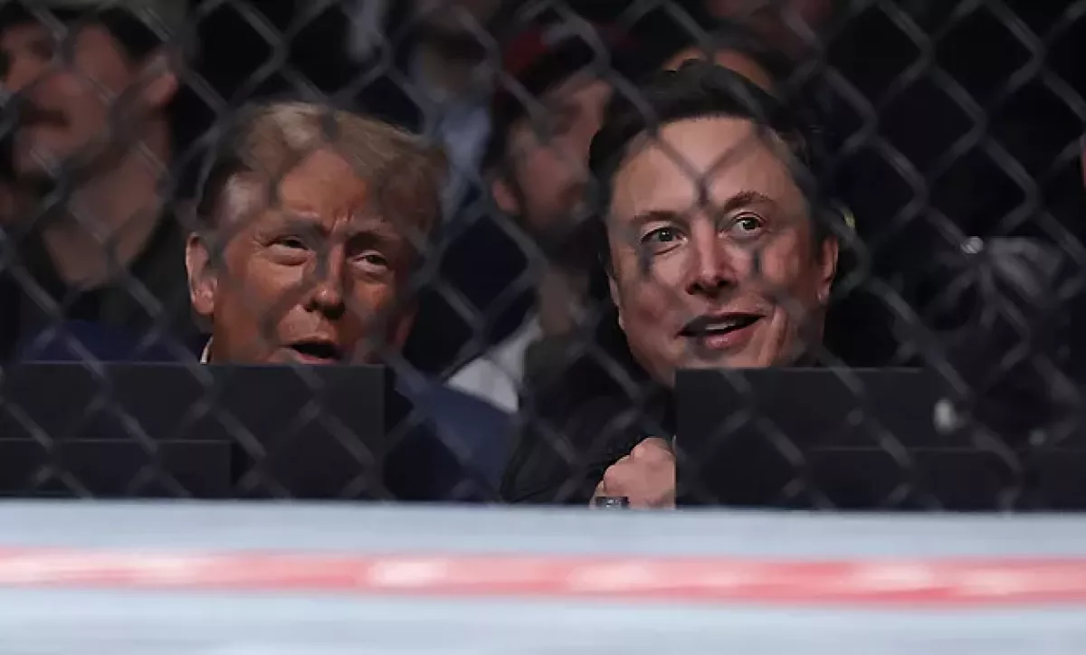 Trumpův večer s MMA: milují ho. Musk u boku, ovace a vděčnost zápasníků