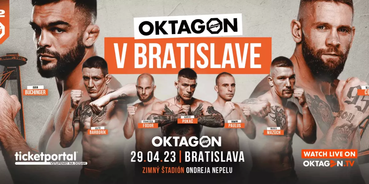Turnaj OKTAGON 42 v Bratislavě bohužel s předstihem přišel o velký tahák