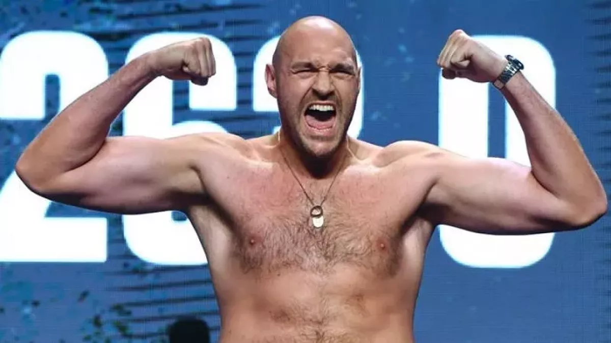 Tyson Fury reaguje na vítězství Francise Ngannoua na UFC 270: Jestli chceš vydělat skutečné peníze, přijď za mnou!