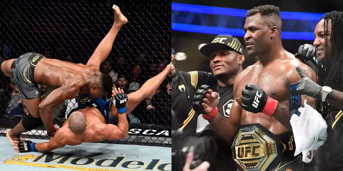 Wrestler Ngannou reaguje na výhru a prozrazuje nepříjemné zranění