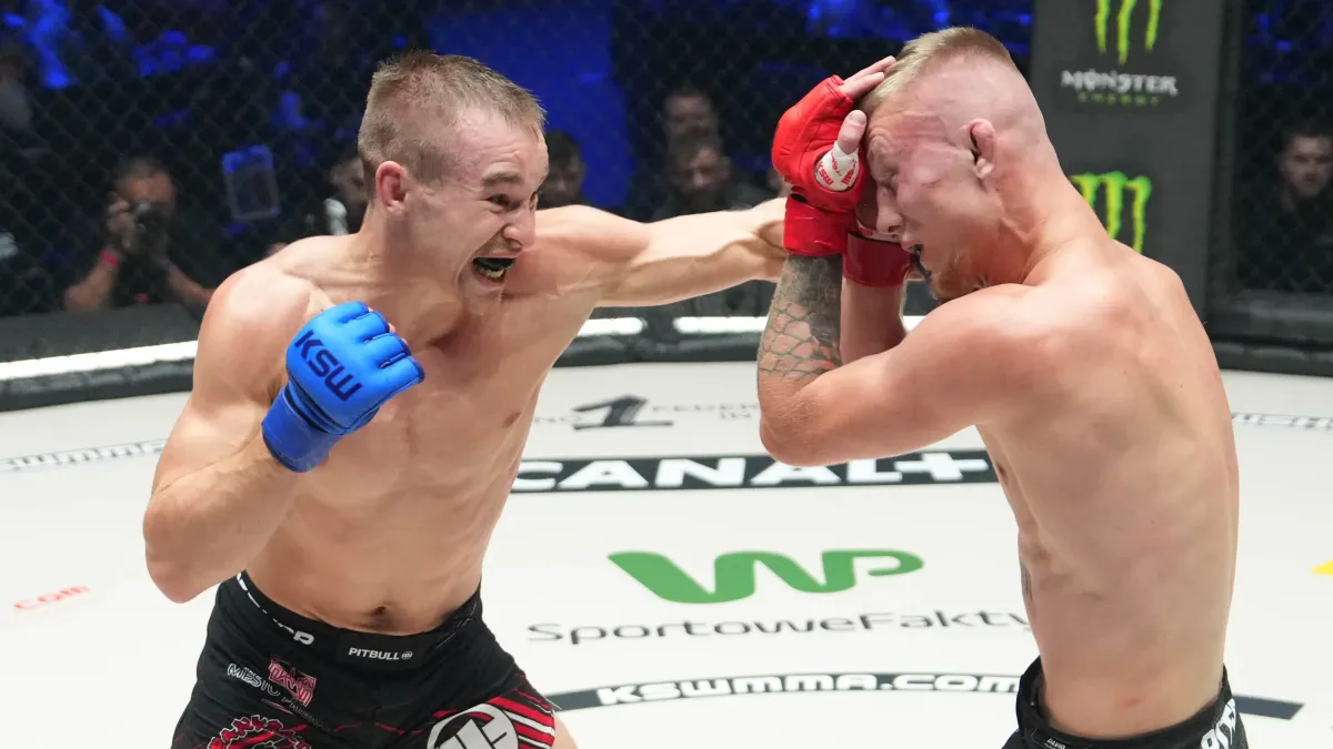 Zápasil v Cage Warriors, v sobotu ho čeká bitva v KSW. Rivalita s Oktagonem je dobrá věc, myslí si Mašek