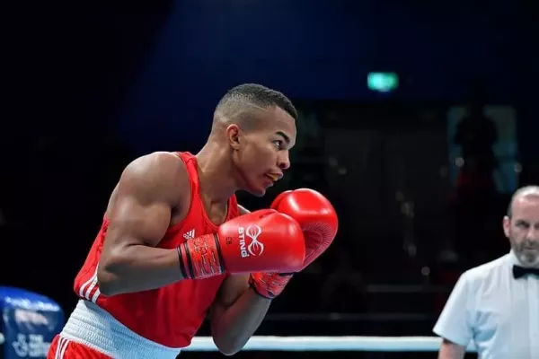 Český boxer trénuje v Olympijském centru v Sheffieldu. Snem je stát se nejlepším