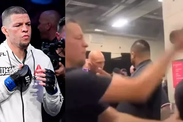 Frustrovaný Nate Diaz na turnaji UFC 276 profackoval novináře