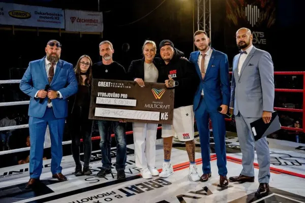 Lavina dobrosrdečnosti na boxu ve Vítkovicích. Byl vybrán milion