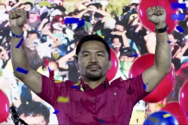 Manny Pacquiao propadl v prezidentských volbách!