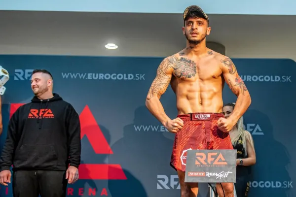 Můj největší sen je UFC, překvapil Sivák před bojem