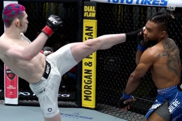 Nezapomenutelné KO v UFC. Brazilec zničil soupeře jedním kopem