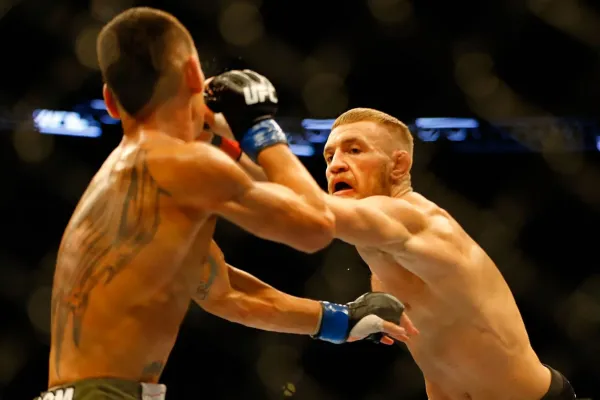 Padlý král BMF touží po bitvě s McGregorem. Můžeme to udělat v jakékoli váze