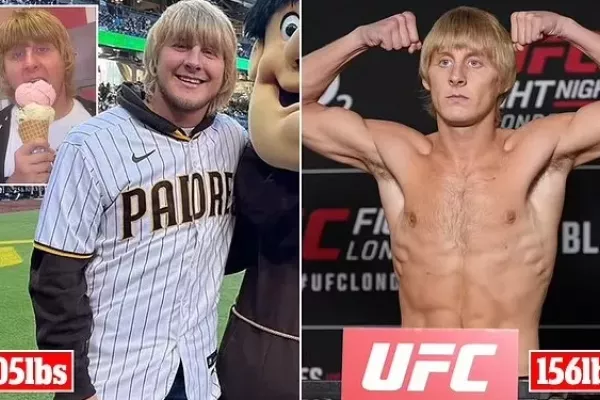 Rekordní váha? Paddy Pimblett prý atakuje hranici 100 kilogramů!