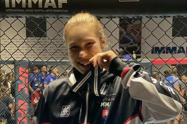 Slovenská naděje příštích let. MMA trénuje necelý rok, přesto dokázala zvítězit na mistrovství světa! 