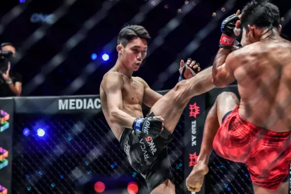 Taekwondista knockoutoval soupeře přesně mířeným úderem na játra, pak se rozbrečel štěstím