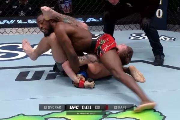 VIDEO: Rozhodčí během UFC Vegas 66 chyboval a David Dvořák to málem odnesl knokautem