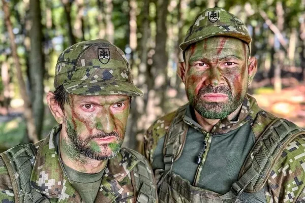 Voják Végh. Na chvíli jsem si myslel, že jsem v akčním filmu, překvapil