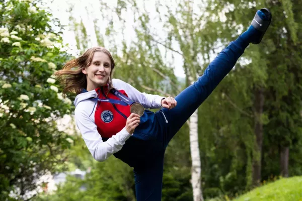 Žádný balet, zvítězil boj. Česká reprezentantka slaví stříbro na Evropských hrách
