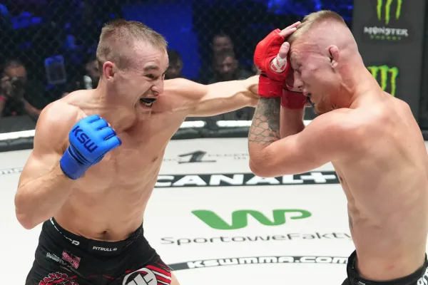 Zápasil v Cage Warriors, v sobotu ho čeká bitva v KSW. Rivalita s Oktagonem je dobrá věc, myslí si Mašek